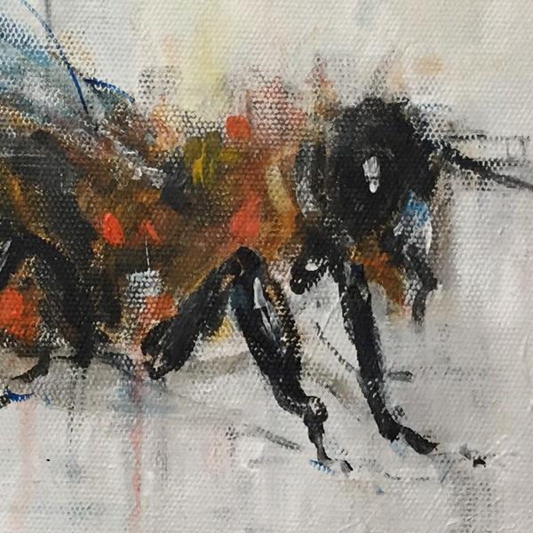 Bumble Bee painting - Artist Ewen Macaulay