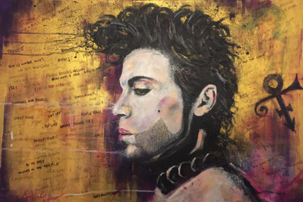 Prince portrait - by Artist Ewen Macaulay