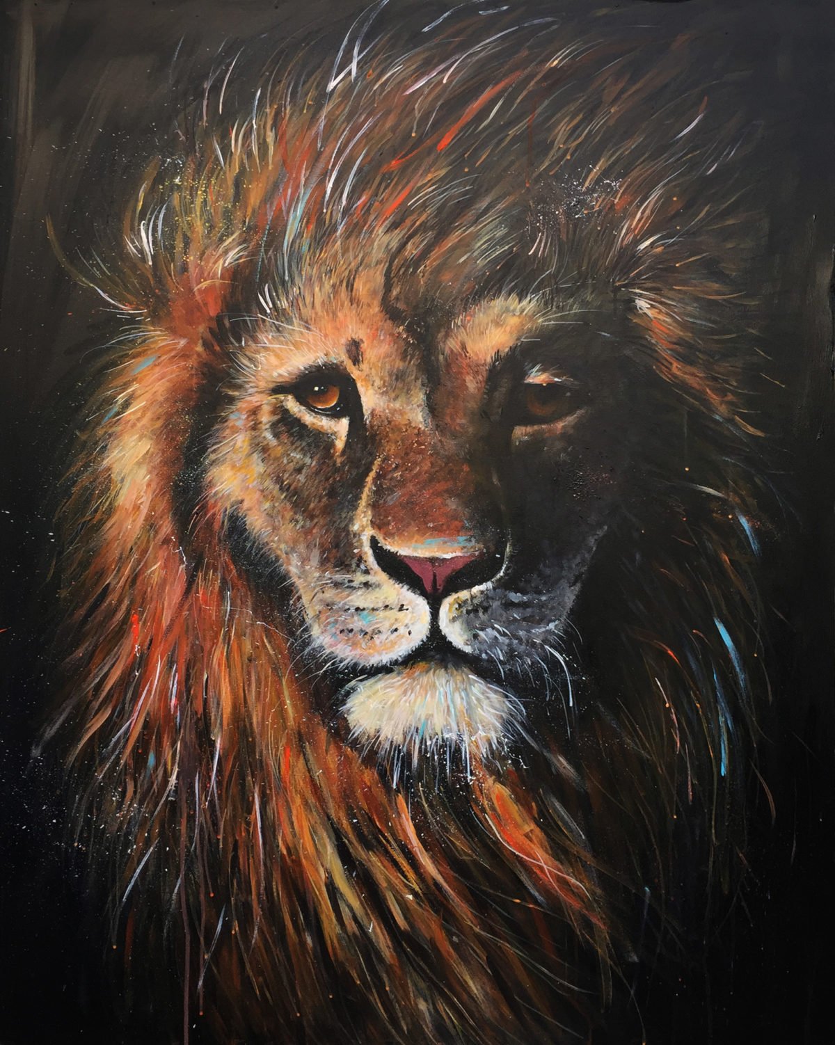 Lion by Artist Ewen Macaulay
